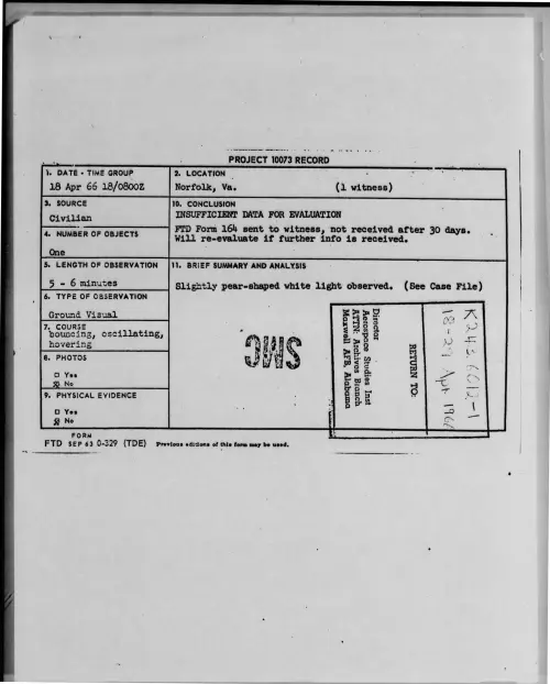 First page of 1966-04-7106724-Norfolk-Va