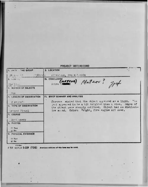 First page of 1967-03-7467900-Allentown-Pennsylvania