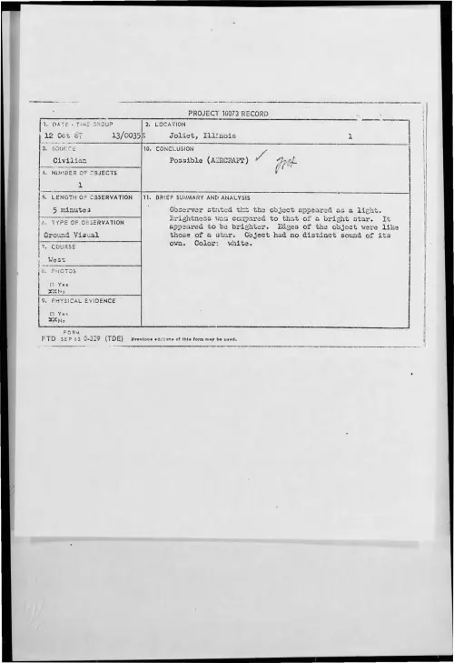 First page of 1967-10-7283482-Joliet-Illinois