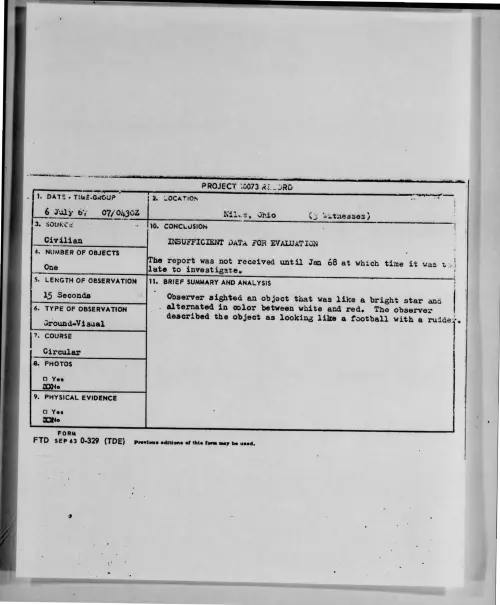 First page of 1967-07-7369437-Niles-Ohio