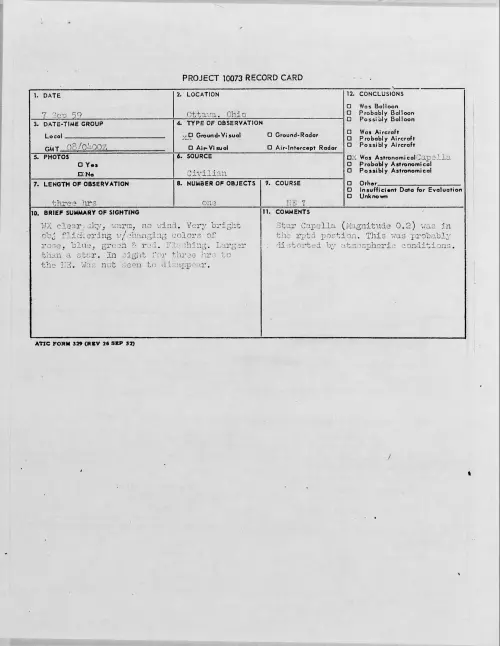First page of 1959.09 - 8409457 - Ottawa, Ohio