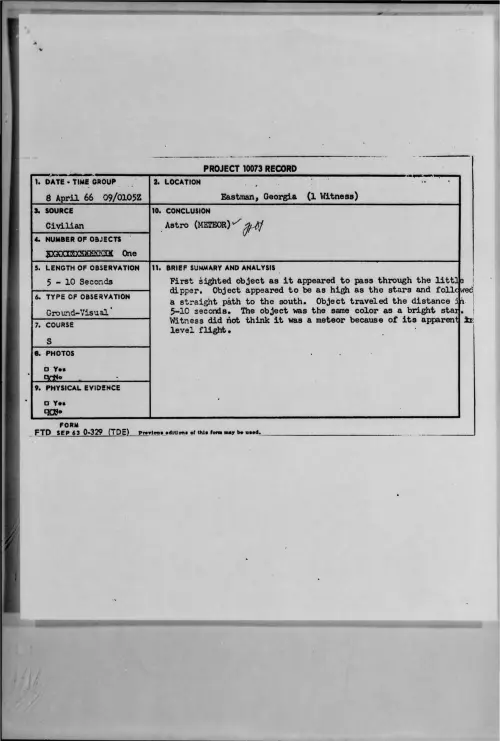 First page of 1966-04-7099126-Eastman-Georgia