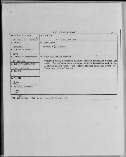 First page of 1966-04-7103387-Columbus-Indiana
