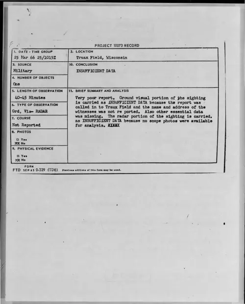 First page of 1966-03-8676151-TruaxField-Wisconsin