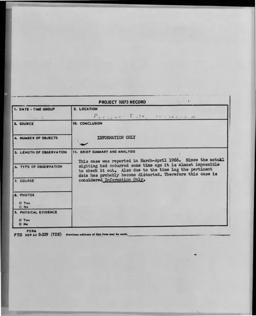 First page of 1962-xx-8703711-PresqueIsle-Wisconsin