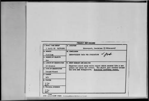 First page of 1966-04-7094079-Shreveport-Louisiana