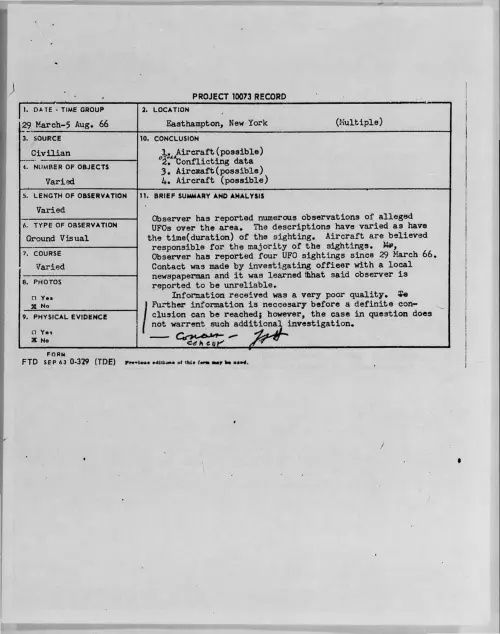 First page of 1966-03-8682871-Easthampton-NewYork