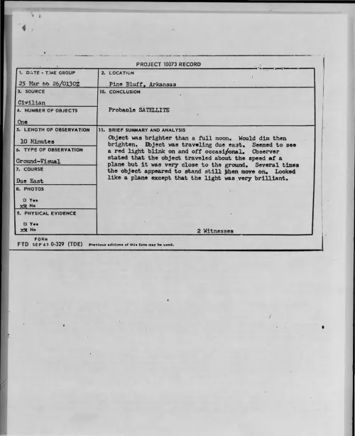 First page of 1966-03-8676286-PineBluff-Arkansas