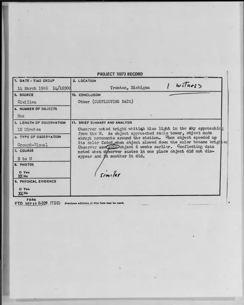 First page of 1966-03-8666215-Trenton-Michigan