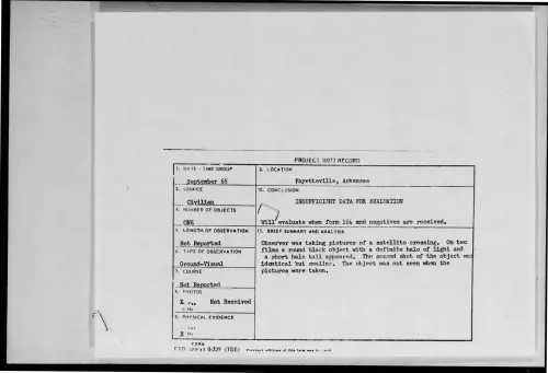 First page of 1965-09-9372575-Fayetteville-Arkansas