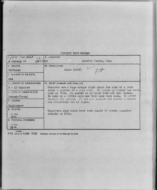 First page of 1966-01-8695901-LibertyCenter-Ohio