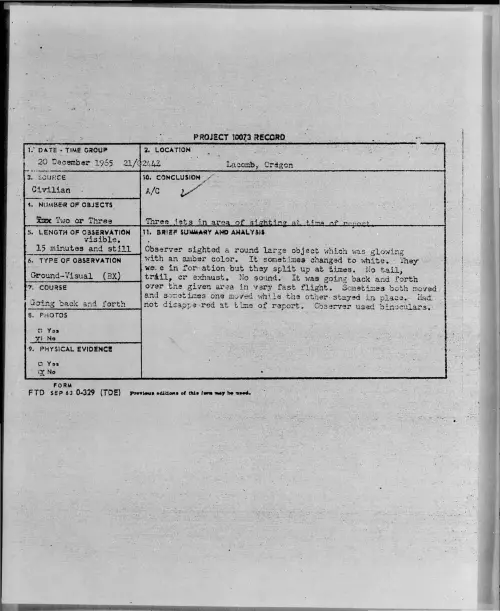 First page of 1965-12-8694875-Lacomb-Oregon