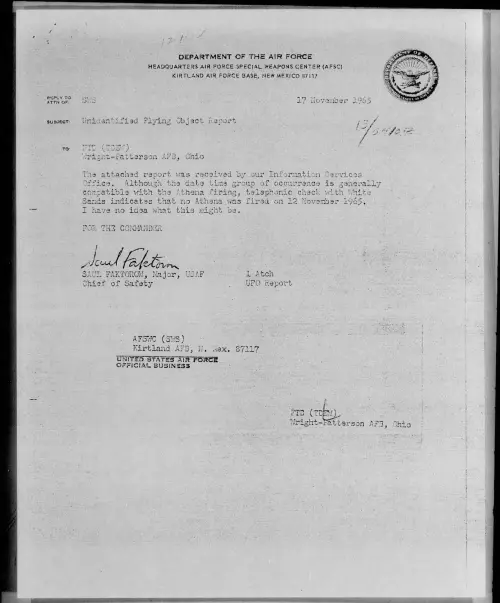 First page of 1965-11-8680093-BullCreek-PecosCounty-N-M