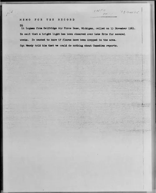 First page of 1965-11-8676425-LakeErie-InCanada-
