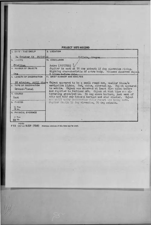 First page of 1965-10-8699107-Mollala-Oregon