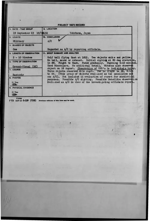 First page of 1965-09-8678588-Yokohama-Japan