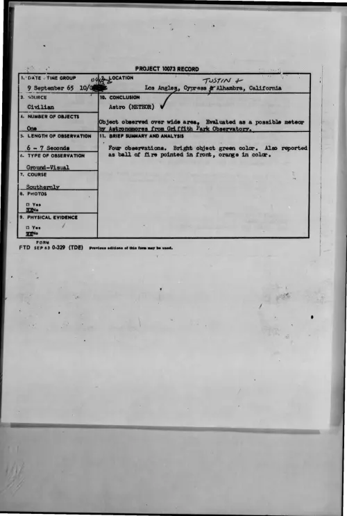 First page of 1965-09-8675293-LosAngeles-California