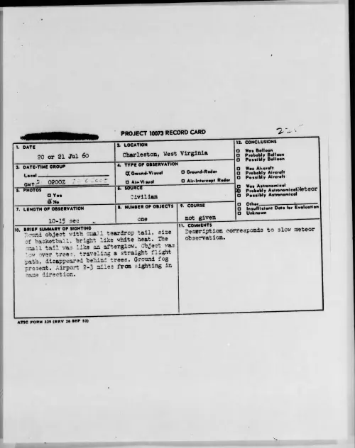 First page of 1960.07 - 7818020 - Charleston, West Virginia