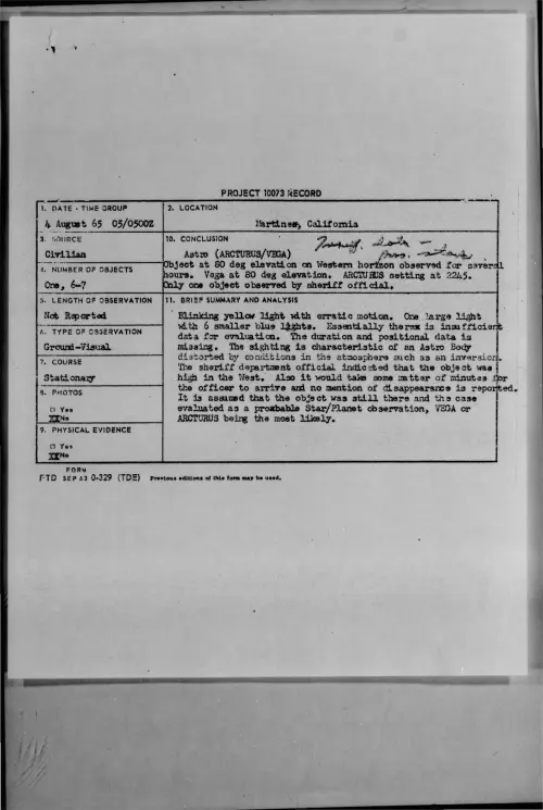 First page of 1965-08-7469975-Martines-California