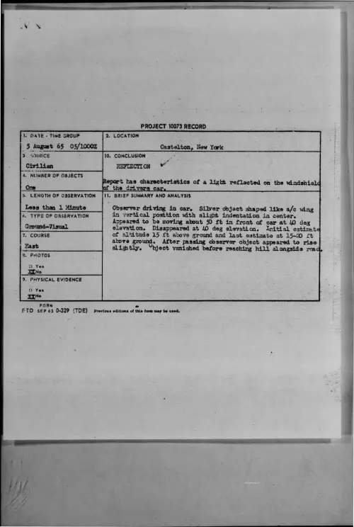 First page of 1965-08-7470672-Castelton-NewYork