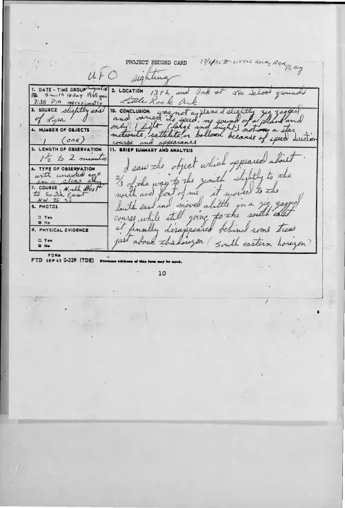 First page of 1965-08-9369205-LittleRockArk