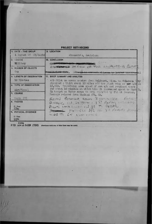 First page of 1965-08-7469305-Alexandria-Louisiana
