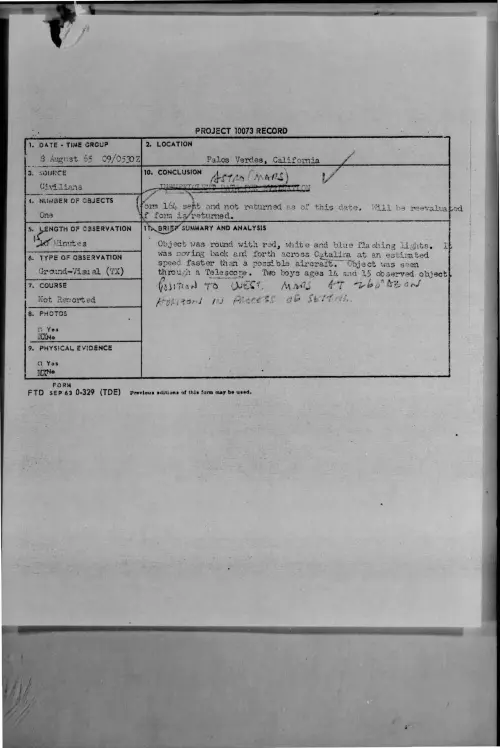 First page of 1965-08-7472520-PalosVerdes-California