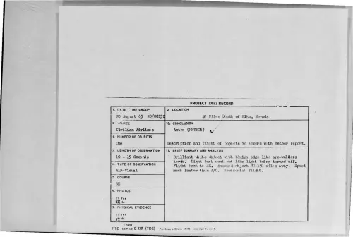 First page of 1965-08-9369772-40MilesSouthofElko-Nevada