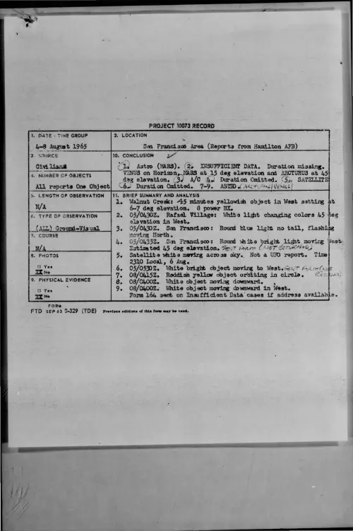 First page of 1965-08-7470127-SanFranciscoArea