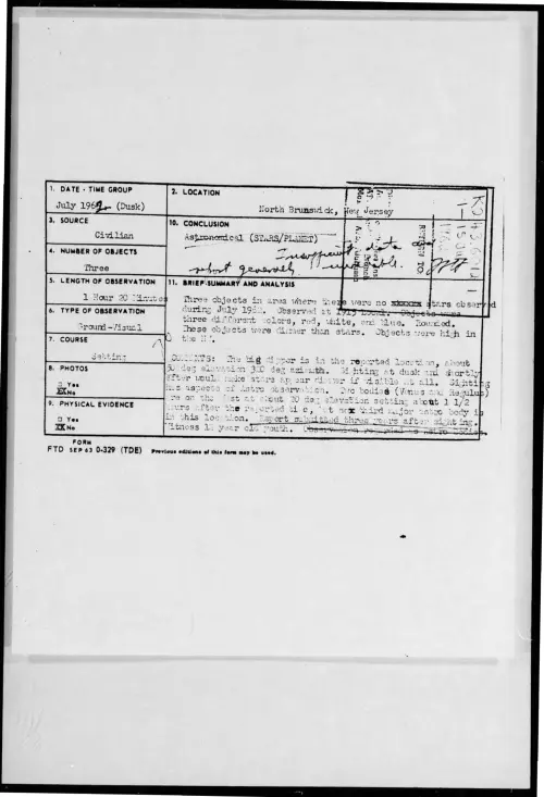 First page of 1962-07-8674679-NorthBrunswick-NewJersey
