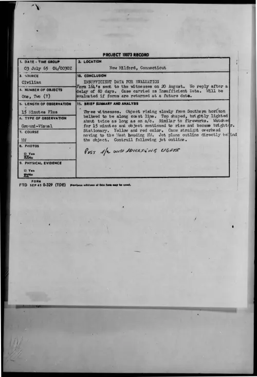 First page of 1965-07-9075361-NewMilford-Connecticut