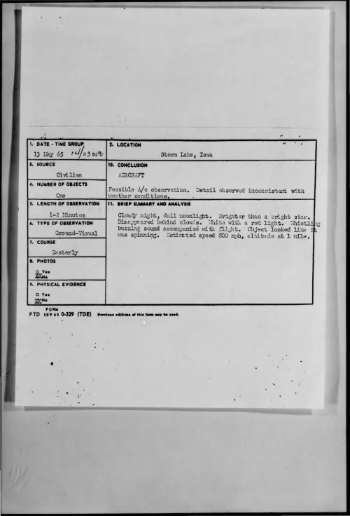 First page of 1965-05-9073843-StormLake-Iowa