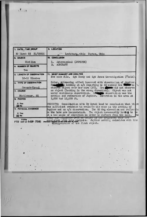 First page of 1965-03-9070961-Lewisburg-Ohio