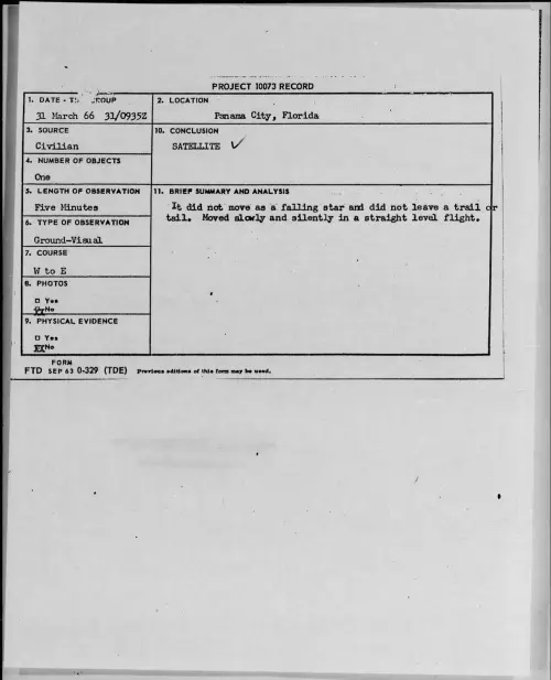 First page of 1966-03-8685543-PanamaCity-Florida