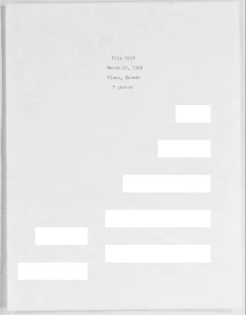 First page of 1965-03-6977862-Sloan-Nevada-9318-