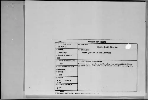 First page of 1965-03-9068033-Saigon-SouthVietNam