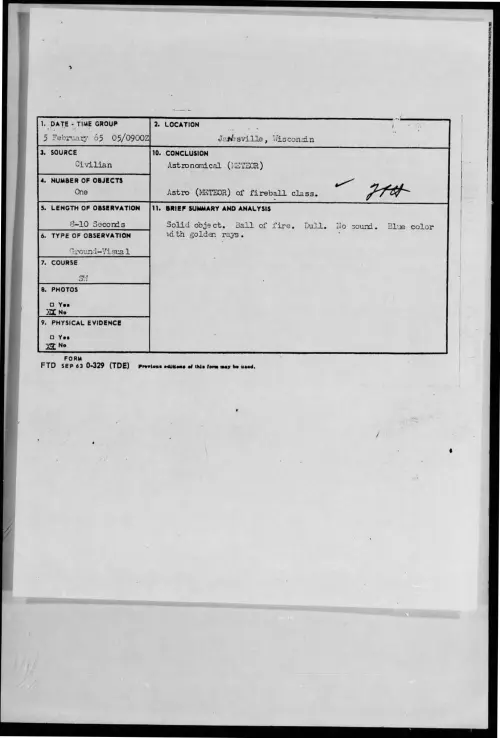 First page of 1965-02-8723624-Janesville-Wisconsin