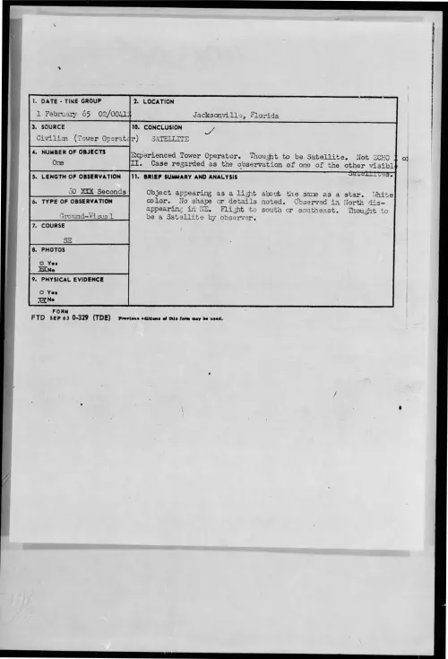 First page of 1965-02-8723451-Jacksonville-Florida