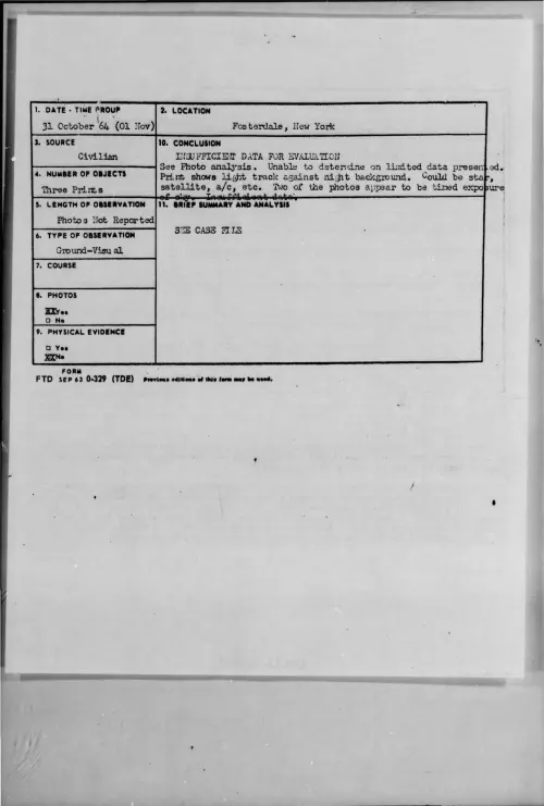 First page of 1964-10-9421832-Fosterdale-NewYork