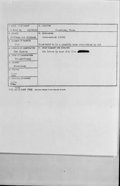 First page of 1964-06-8724703-Texarkana-Texas