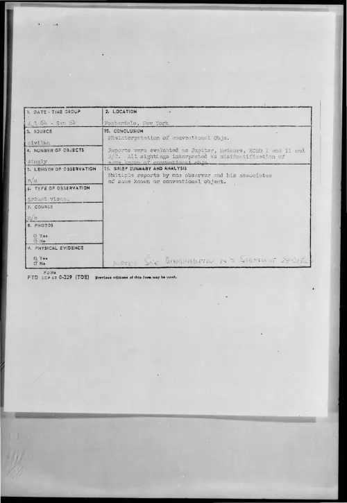 First page of 1964-07-8725345-Fosterdale-NewYork