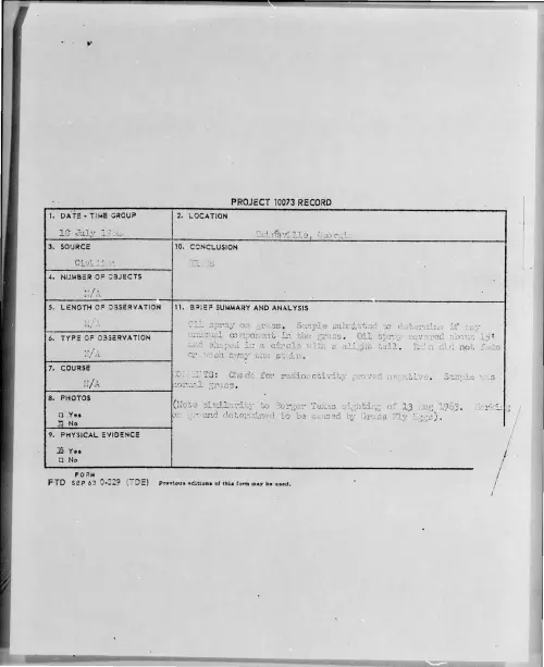 First page of 1964-07-8727325-Gainsville-Georgia