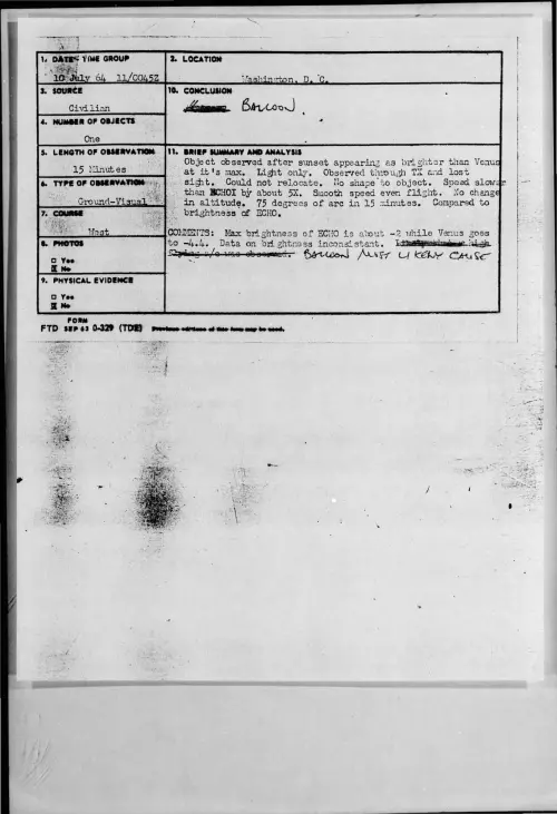 First page of 1964-07-8725761-Washington-D-C