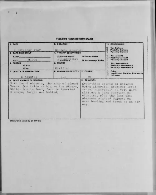 First page of 1957.11 - 6782189 - Seneca, Missouri