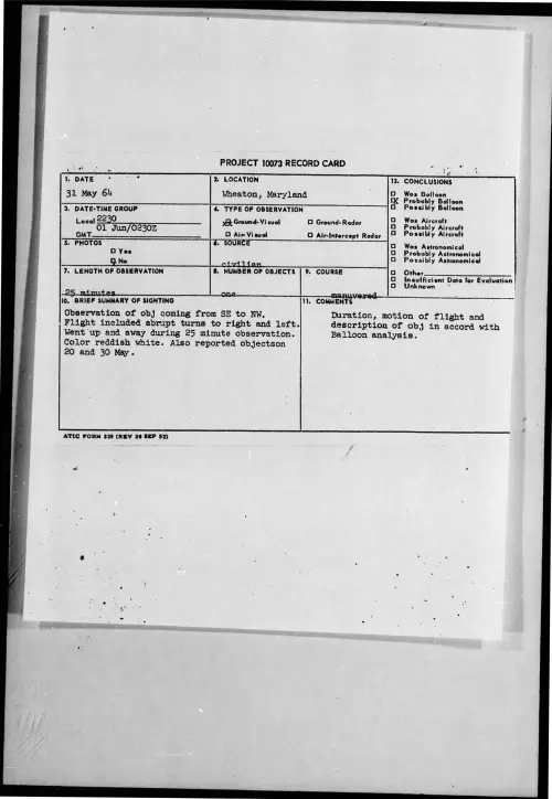 First page of 1964-05-8715680-Wheaton-Maryland