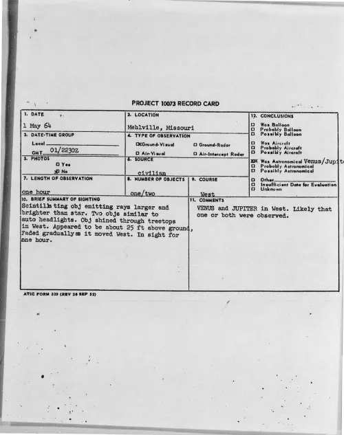 First page of 1964-05-8702656-Mehlville-Missouri