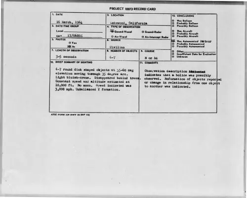 First page of 1964-03-8688906-Lakewood-California