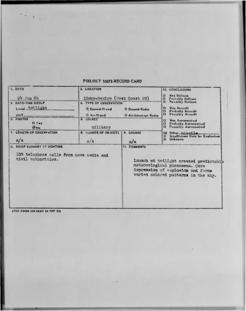 First page of 1964-01-9738944-Idaho-Mexico-WestCoastUS-