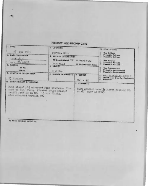 First page of 1963-12-9738586-Dayton-Ohio