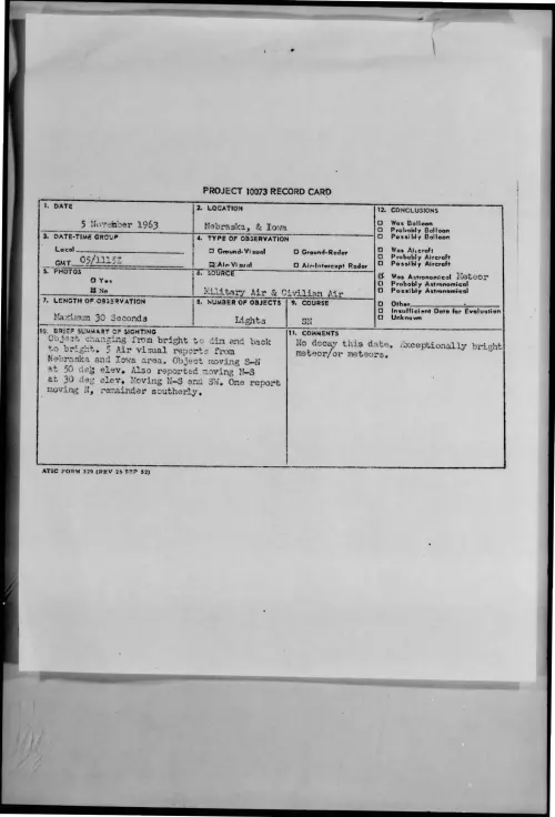 First page of 1963-11-9737049-Nebraska-andIowa